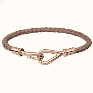 Hermès Hook Tuape Gold Bracelet